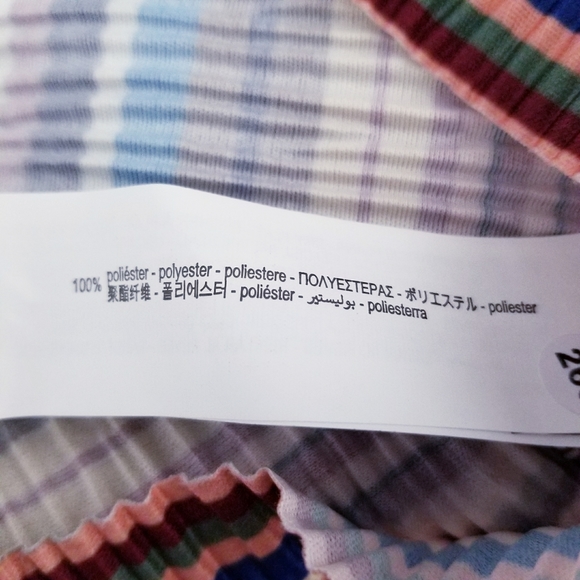 Zara stripe vintage style dress MEDIUM - Picture 6 of 6